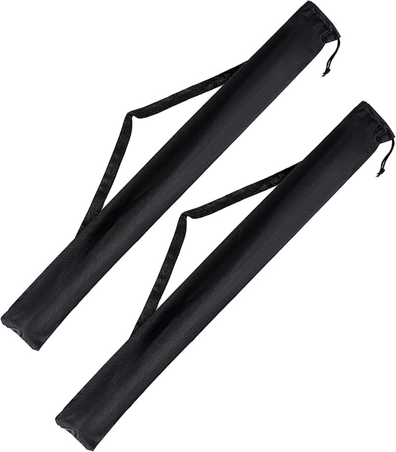 Styquenzer 2PCS Billiard Cue Stick Carrying Case, Snooker Storage Bag, 35 Inch Black Pool Cue Case - Image 1